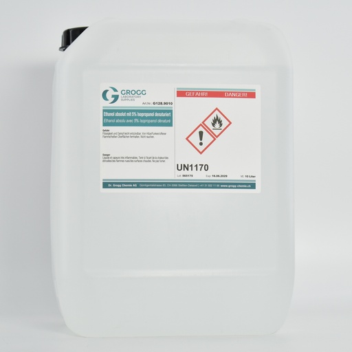 [G128.9010] Etanolo assoluto denaturato con il 5% di isopropanolo