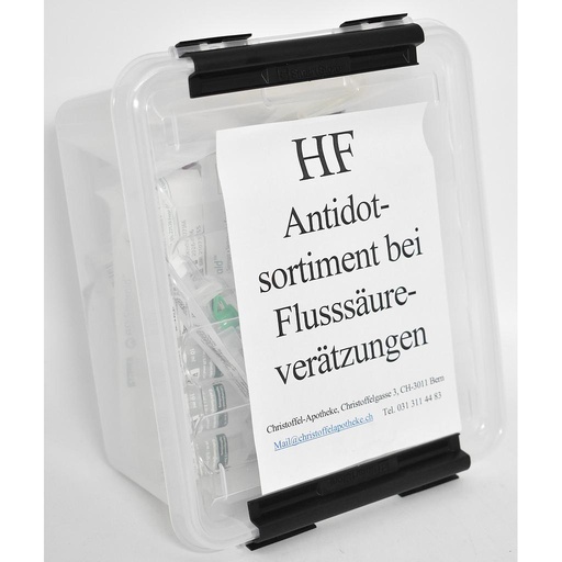 [G13145.0001] Set cas d'urgence "Acide fluorhydrique"