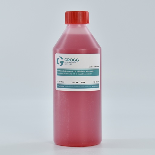 [G212.0500] Eritrosina soluzione 0,1% bluastra, acquosa