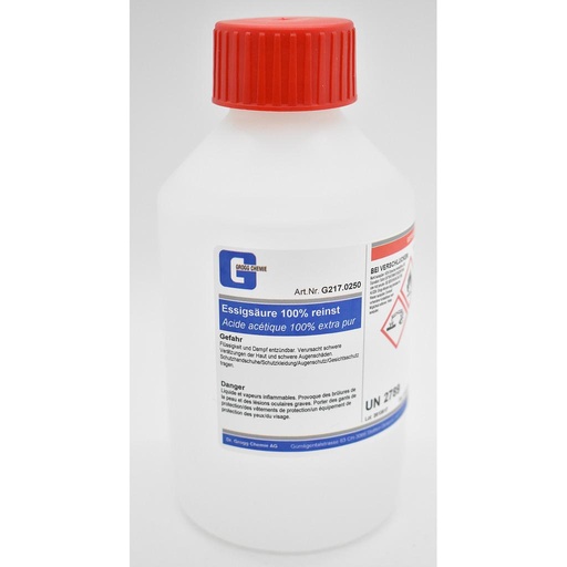 [G217.0250] Acetic acid 100% extra pure