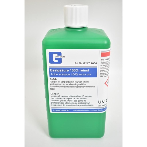 [G217.1000] Acetic acid 100% extra pure