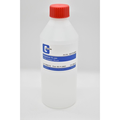 [G2173.0500] Acido acetico 3% puro
