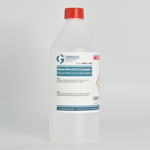 [G0041.1000] Ethanol 94% avec 0,1% camphre
