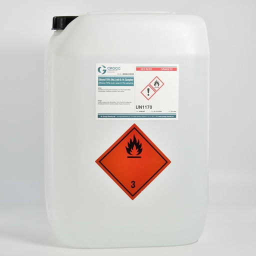 [G0062.9025] Ethanol 70% (vol.) with 0.1% camphor