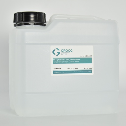 [G2285.2500] Phosphate buffer pH 6.5 according to Weise