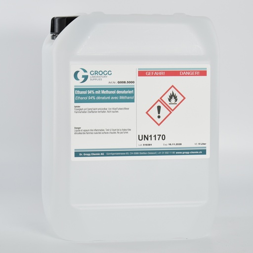 [G008.5000] Ethanol 94% mit Methanol denaturiert