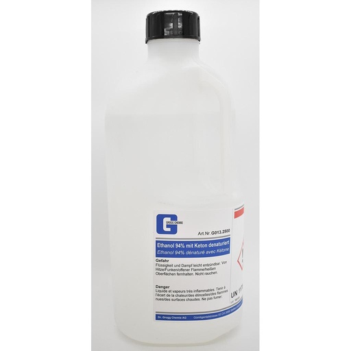[G013.2500] Ethanol 94% mit Keton denaturiert