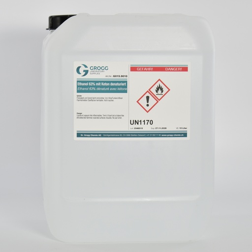 [G015.9010] Ethanol 63% dénaturé avec kétone