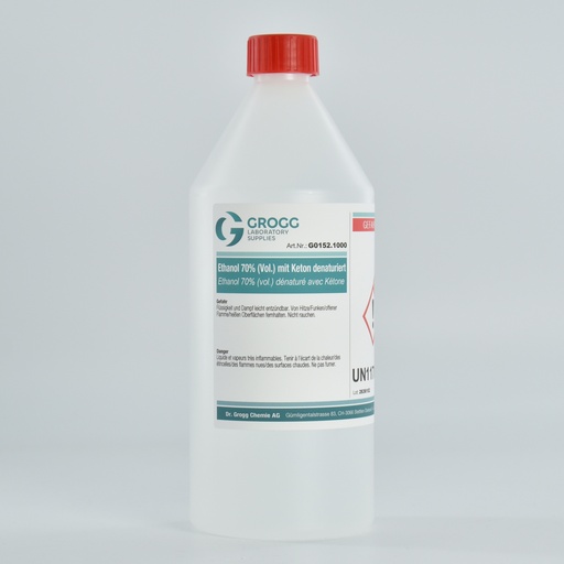 [G0152.1000] Ethanol 70% (vol.) denatured with ketone