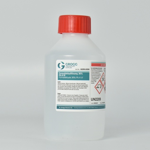 [G250.0250] Formaldehyde solution 36% Ph.H.VI