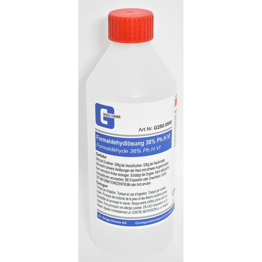 [G250.0500] Solution de formaldéhyde 36% Ph.H.VI