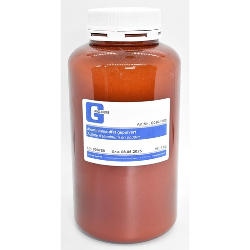 [G020.1000] Aluminium sulphate powdered