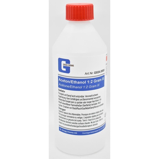 [G024.0500] Acetone/Etanolo 1:2 Gram III