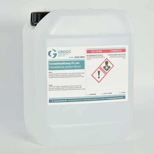 [G255.5000] Formaldehyde solution 4% pure