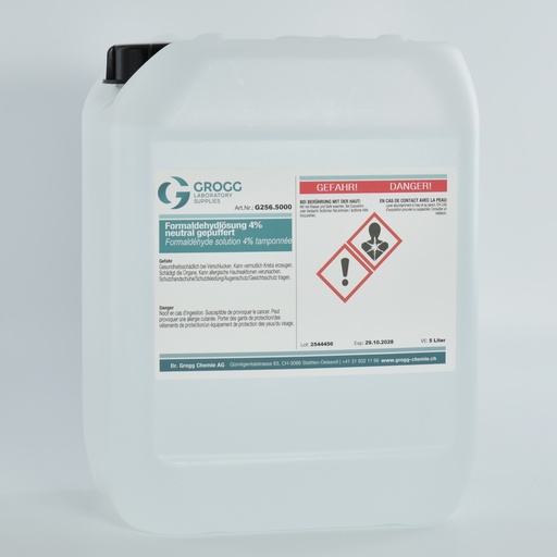 [G256.5000] Solution de formaldéhyde tamponnée neutre à 4%