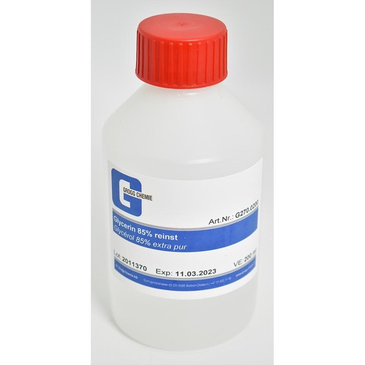 [G270.0200] Glycérine 85% extra pure