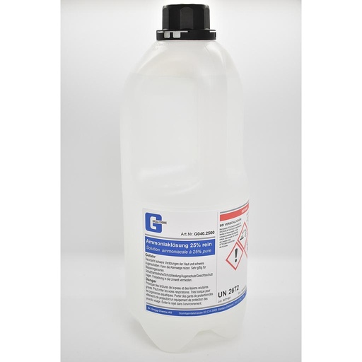 [G040.2500] Ammonia solution 25% pure