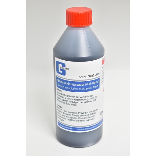[G280.0500] Mayer's hemalaun solution acidic