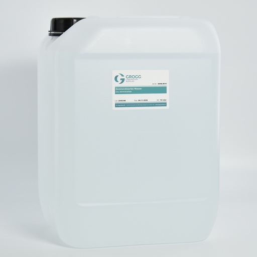 [G046.9010] Demineralized water