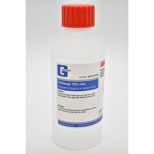 [G312.0100] Idrossido di potassio soluzione 10% pura