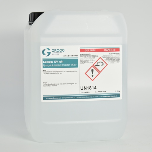 [G312.5000] Potassium hydroxide solution 10% pure
