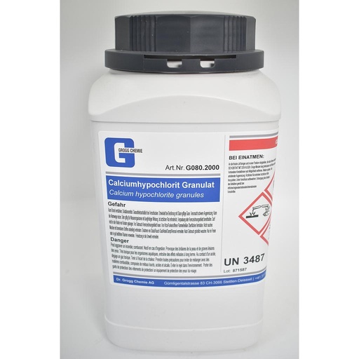 [G080.2000] Calcium hypochlorite granulate