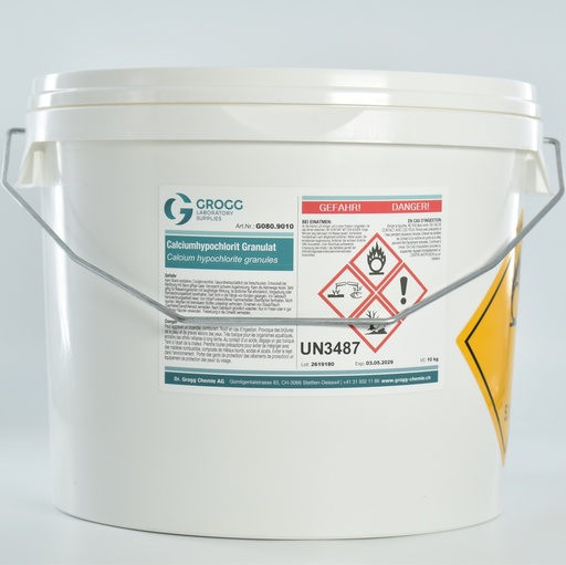 [G080.9010] Calcium hypochlorite granulate