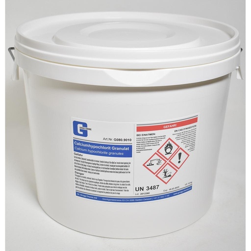 [G080.9010] Hypochlorite de calcium granulés
