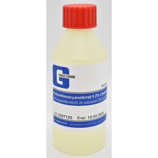 [G322.0100] Potassium ferricyanide II 2% solution for analysis