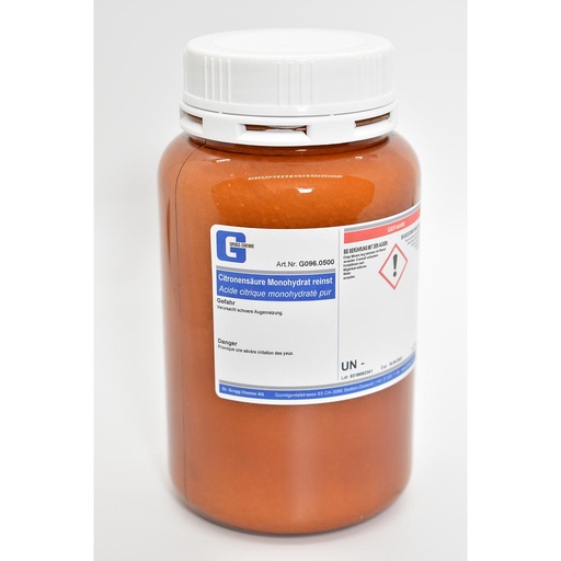 [G096.0500] Acido citrico monoidrato extra puro