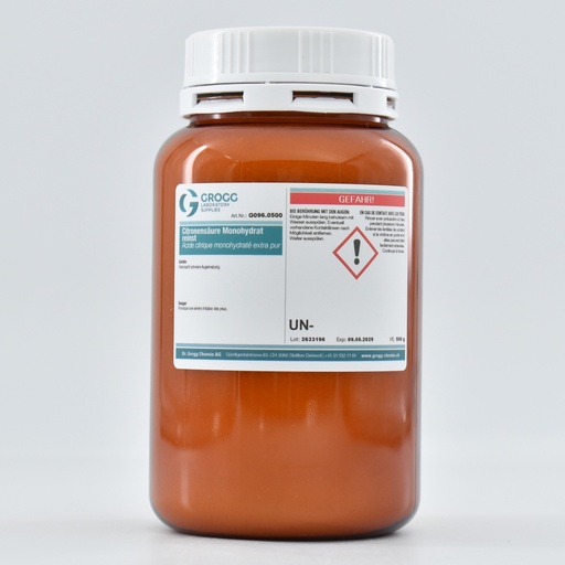 [G096.0500] Citric acid monohydrate extra pure
