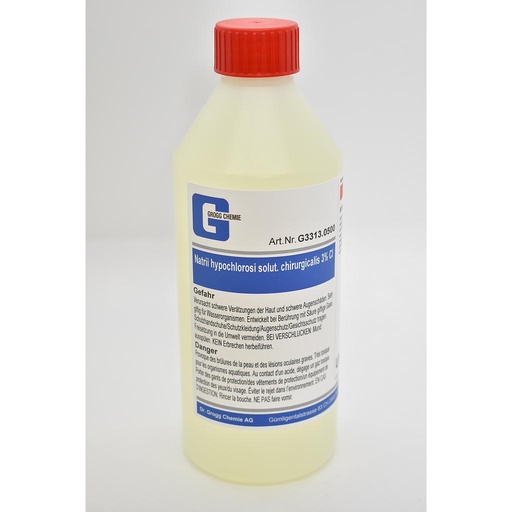 [G3313.0500] Natrii hypochlorosi solut. chirurgicalis 3% Cl