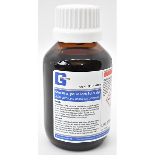 [G101.0100] Carmine acetic acid according to Schneider