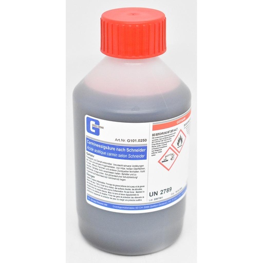 [G101.0250] Carmine acetic acid according to Schneider