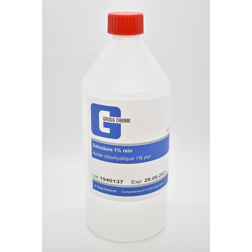 [G837.1000] Acide chlorhydrique 1% pur