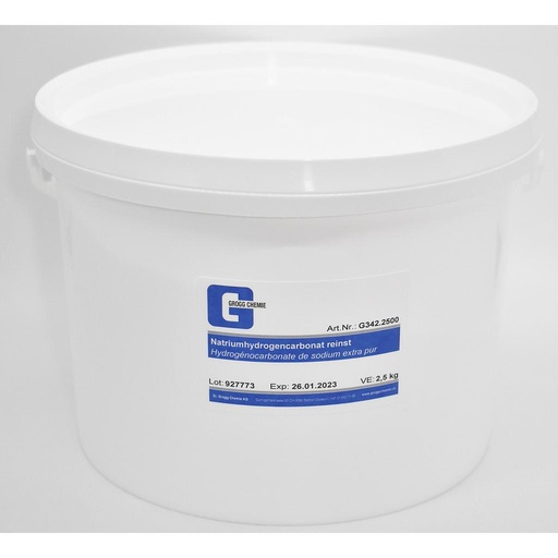 [G342.2500] Sodium hydrogen carbonate extra pure