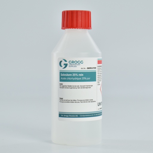[G850.0100] Acido cloridrico 25% puro