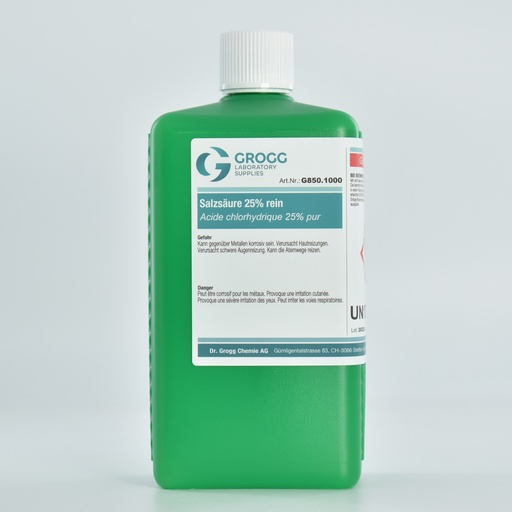 [G850.1000] Acide chlorhydrique 25% pur