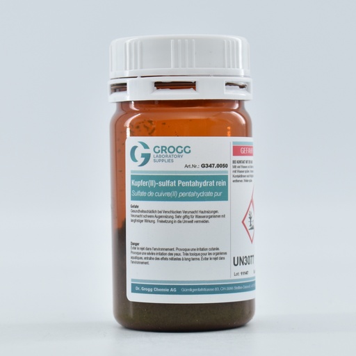 [G347.0050] Kupfer(II)-sulfat Pentahydrat rein