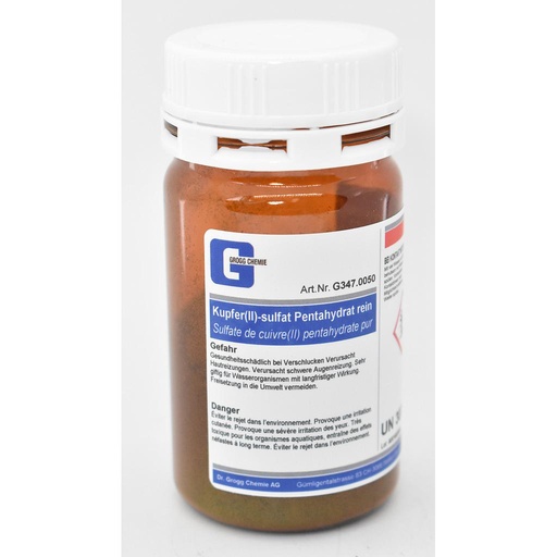 [G347.0050] Sulfate de cuivre(II) pentahydraté pur