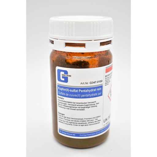 [G347.0100] Kupfer(II)-sulfat Pentahydrat rein