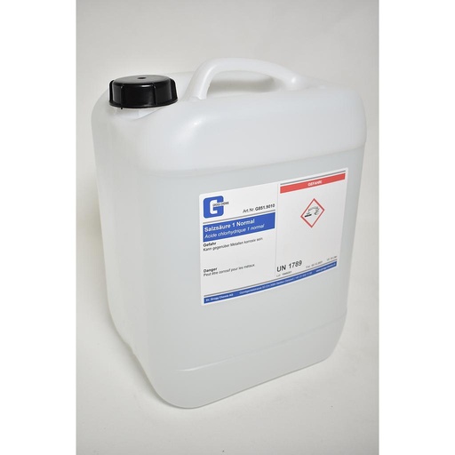 [G851.9010] Acide chlorhydrique 1 Normal