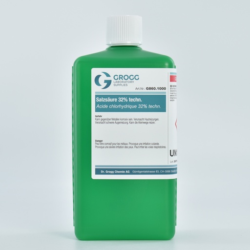 [G860.1000] Acide chlorhydrique 32% techn.