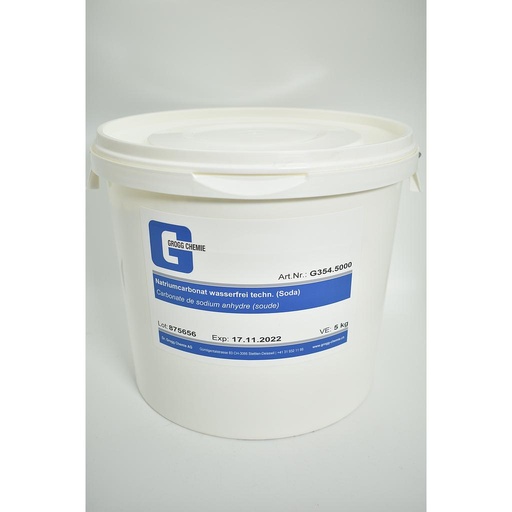 [G354.5000] Carbonate de sodium anhydre technique (soude)