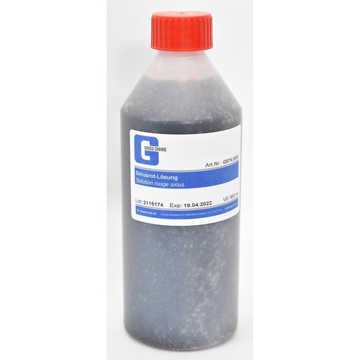 [G874.0500] Solution rouge sirius