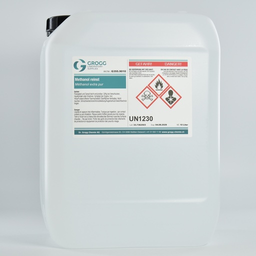 [G355.9010] Méthanol extra pur