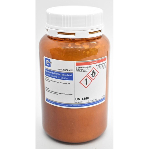 [G879.0250] Schwefel sublimiert gepulvert