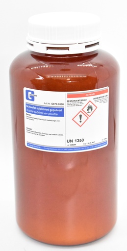 [G879.0500] Sulphur sublimed powdered