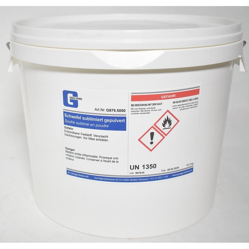 [G879.5000] Sulphur sublimed powdered