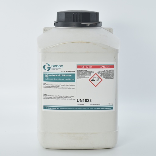 [G360.5000] Hydroxyde de sodium en pastilles pur